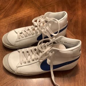Nike blazer mid ‘77 vintage Mens 9.5 women’s 11 blue